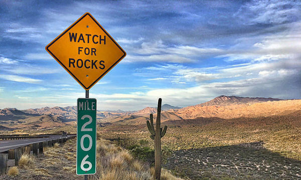 Watch out sign